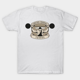 Zodiac Circus. Taurus T-Shirt